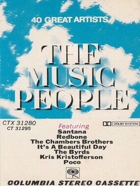 The Music People - Volume 2 - 40 Great Artists - Cassette Tape